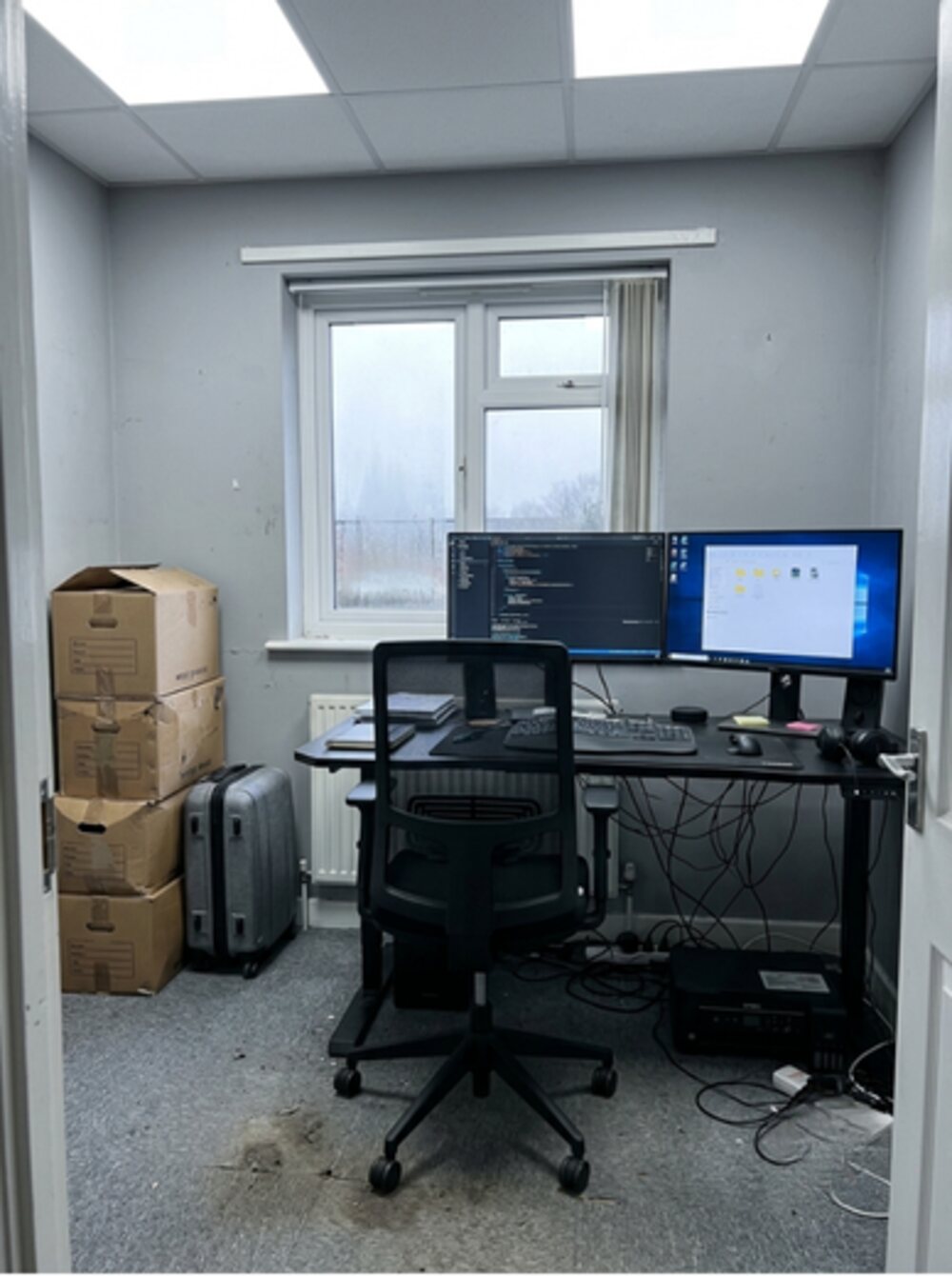 Home office before